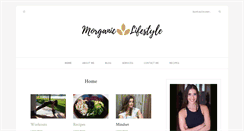 Desktop Screenshot of morganiclifestyle.com
